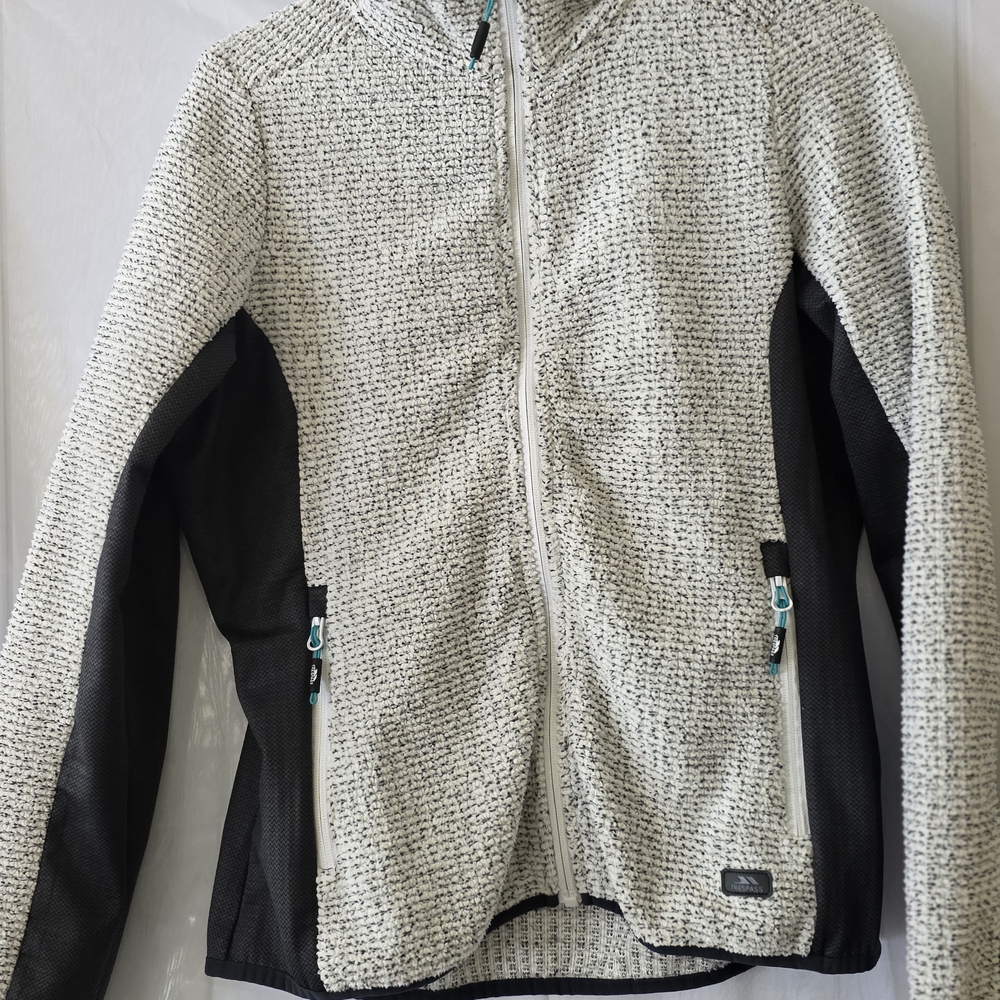 Trespass Tierra AT300 Knit Hybrid Fleece Jacket - Women’s M (8)